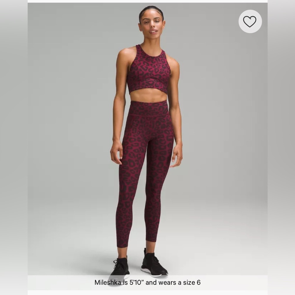 lululemon lab Everlux Jacquard Training Tight 26" size 4 - Picture 2 of 13